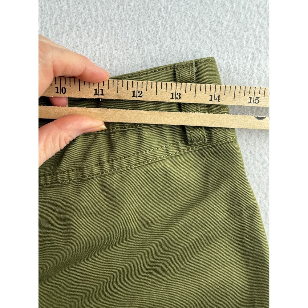 Volcom So Chickie Short Moss Green Chino Twill Skater Shorts Womens 26 B0902401 - Picture 6 of 7